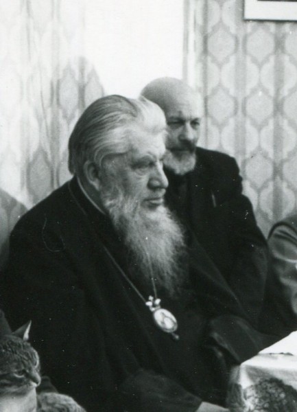 С митрополитом Иоанном. 14.01.1989