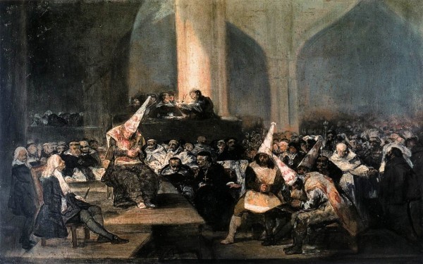 «Трибунал инквизиции», Ф. Гойя (1812—1819)