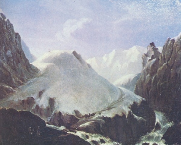 Крестовый перевал. Масло. 1837—38 г.