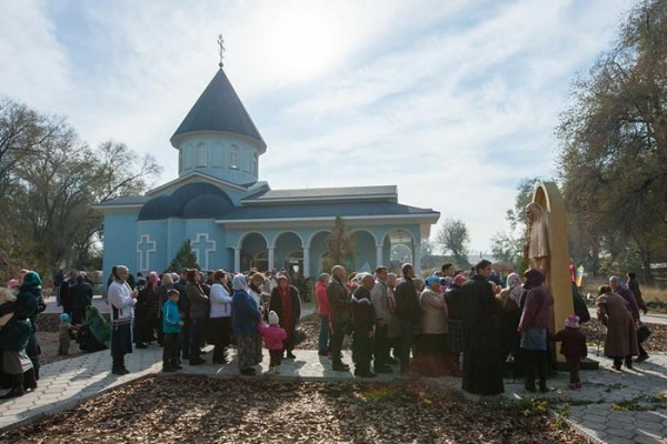 В Казахстане открыт памятник преподобномученице великой княгине Елисавете Феодоровне