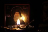 В Грузии замироточила икона святого Гавриила (Ургебадзе) (+Видео)