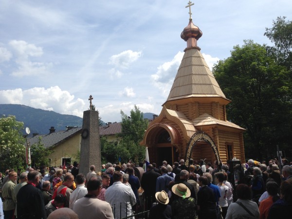 The 70th Anniversary of the Betrayal of the Cossacks in Lienz is Remembered