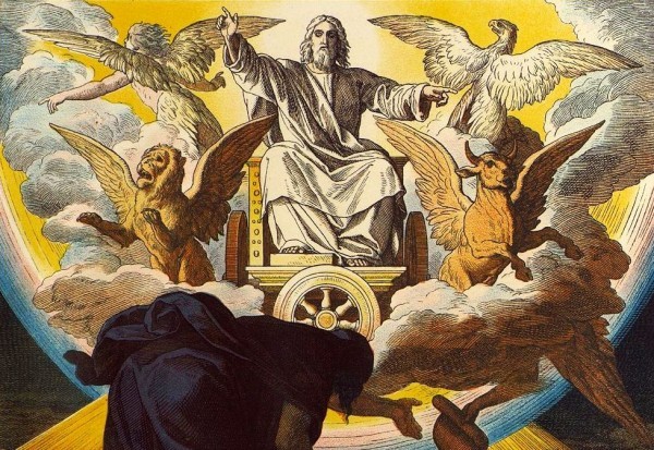 Пророк Иезекииль увидел Спаса в силах