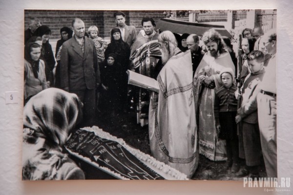 Похороны последнего зосимовского старца архимандрита Исидора (Скачкова) 1959 г.