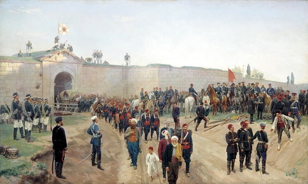 Сдача крепости Никополь 4 июля 1877 года, Николай Дмитриев-Оренбургский (1883)