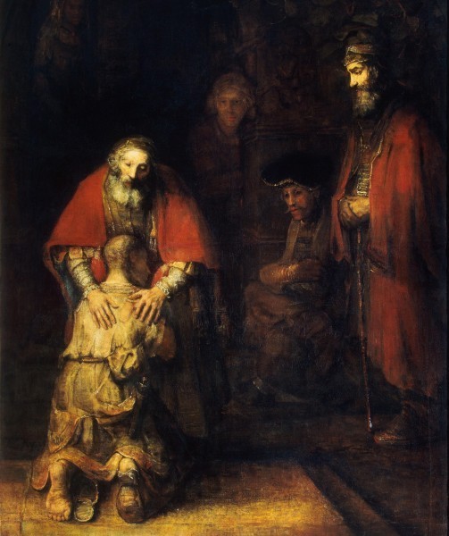 Картина Рембранта «Возвращение блудного сына»