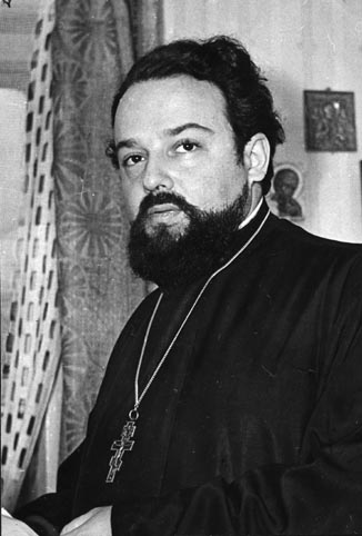 Священник Александр Мень. Март 1979 года. Фото В.Андреева