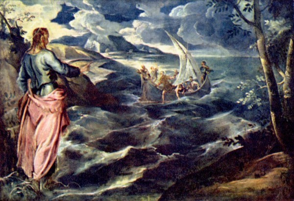 Тинторетто (Якопо Робусти). «Христос на Тивериадском озере»