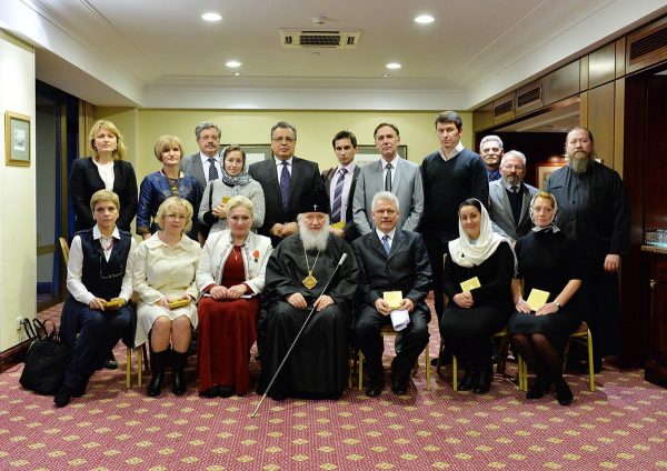 На встрече Святейшего Патриарха с российскими соотечественниками в Турции. Фото: Фейсбук протоиерея Николая Балашова