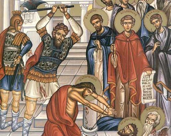 Церковь чтит память десяти мучеников Критских
