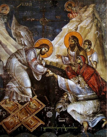 Воскресение Христово. Фреска