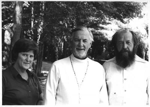 Шмеманы и Солженицын. Фото: schmemann.org