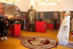 В Сербии восстановили сгоревшую русскую церковь