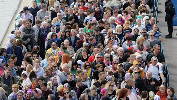 Мощи Николая Чудотворца в Москве посетили более 100 тысяч человек
