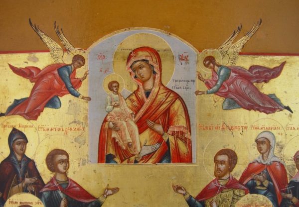 Церковь отмечает день памяти иконы Божией Матери «Троеручицы»