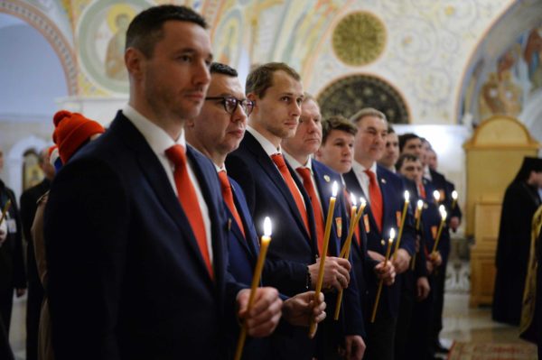 Патриарх Кирилл: Победа российских хоккеистов на Олимпиаде – это подвиг