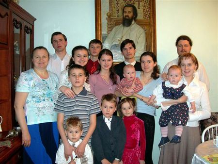 В большой семье Соколовых