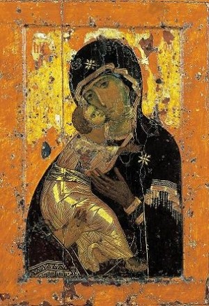 Владимирская икона Божией Матери. Князь Андрей Боголюбский
