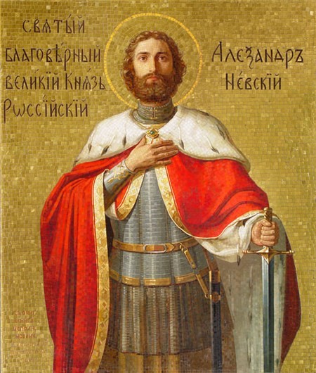 Святой благоверный князь Александр Невский. Икона 5