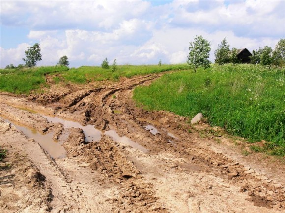 Дорога на ферму