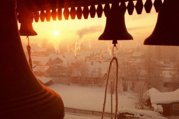 Крещенские морозы. Фото архиепископа Вологодского и Великоустюжского Максимилиана