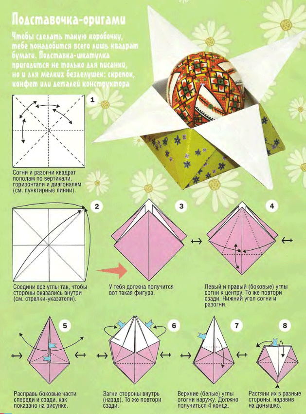Поделки на Пасху из бумаги