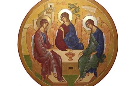 Богородица на изображениях Троицы