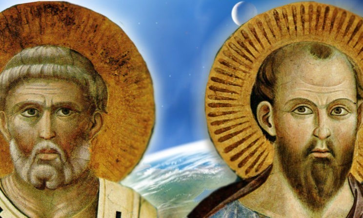 святые апостолы Пётр и Павел
