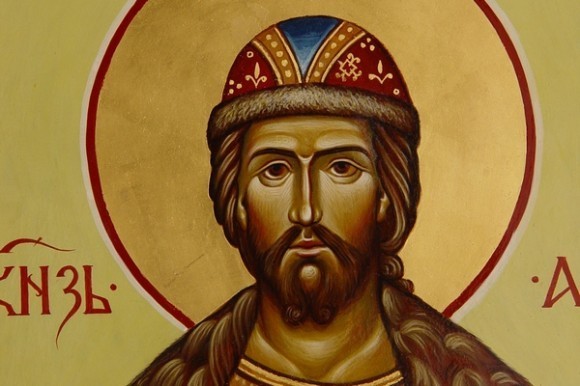 Святой Александр Невский. Икона Александра Айнетдинова