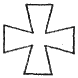 православные кресты - мальтийский крест
