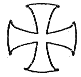 православные кресты - мальтийский крест 4
