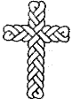 православные кресты - Крест старопечатный "плетеный" 4