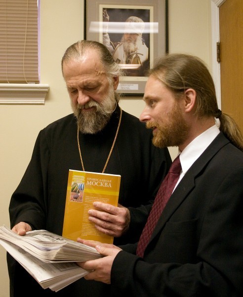 На приходе у о.Виктора Потапова. 2007.