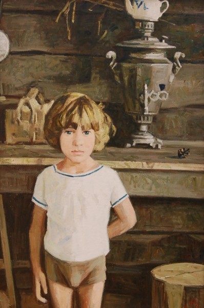 Николай Зудов "Детство в деревне"