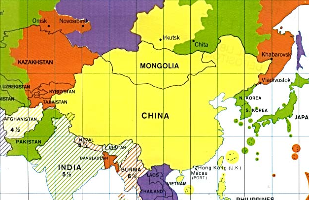 Разница между москвой и пекином во времени. Часовые пояса Китая на карте. Часовые зоны в Китае. Временные пояса в Китае. Часовые пояса КНР.