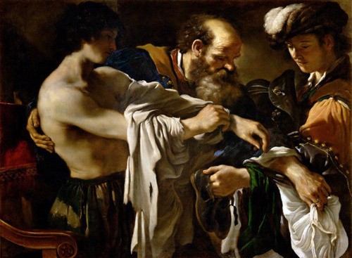 Возвращение блудного сына. Франческо Гверчино. 1619