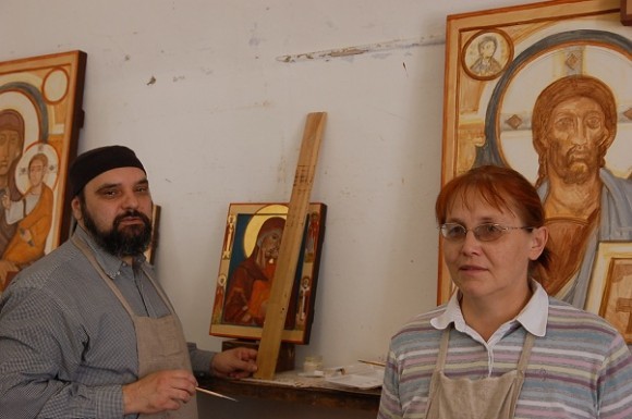 Отец Андрей и матушка Марина Давыдовы