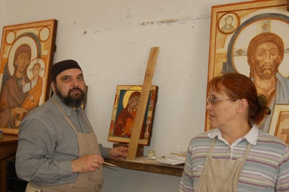 Отец Андрей и матушка Марина Давыдовы