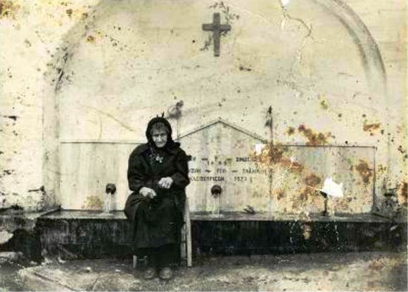 Преподобная София у монастырского источника 