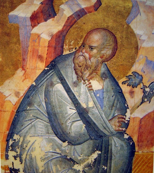 Евангелие Хитрово, миниатюра. Андрей Рублев