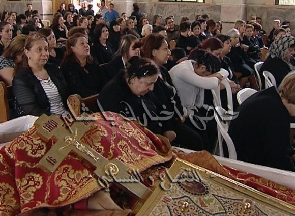 На отпевании о.Фади