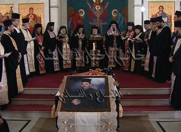 На отпевании о.Фади