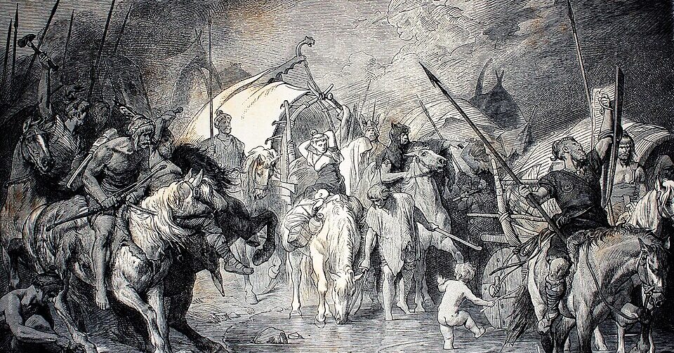 Великое переселение народов: карта, хронология, итоги