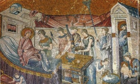 Иконография Рождества Пресвятой Богородицы: иконы, мозаики, фрески
