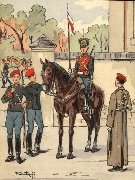 Юнкера Николаевского кавалерийского училища. Начало ХХ в.