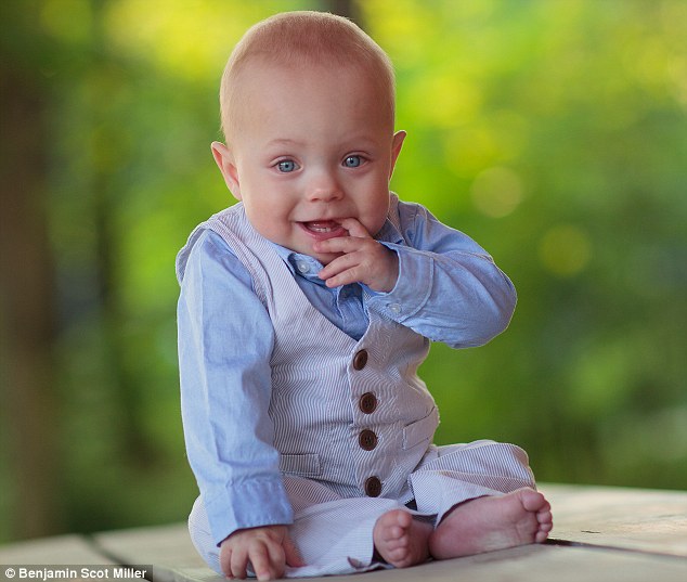 Older "newborn" 3-6 months) Perfect for the blanket that Nanita made him! Baby b