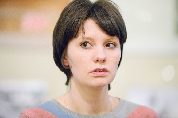 Евгения Шабурова, хранитель коллекции пермской деревянной скульптуры