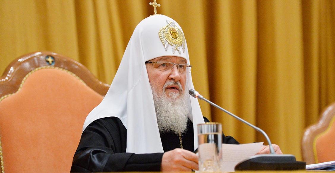 Доклад Патриарха Кирилла на епархиальном собрании Москвы