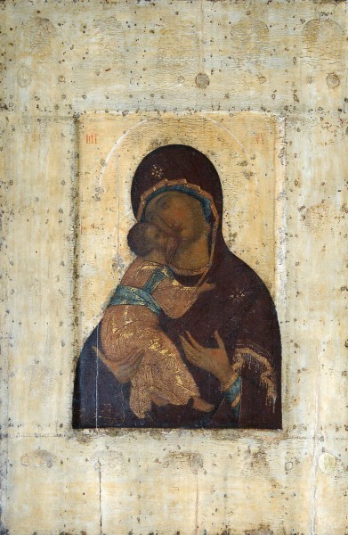 Владимирская икона Божией Матери. Андрей Рублёв