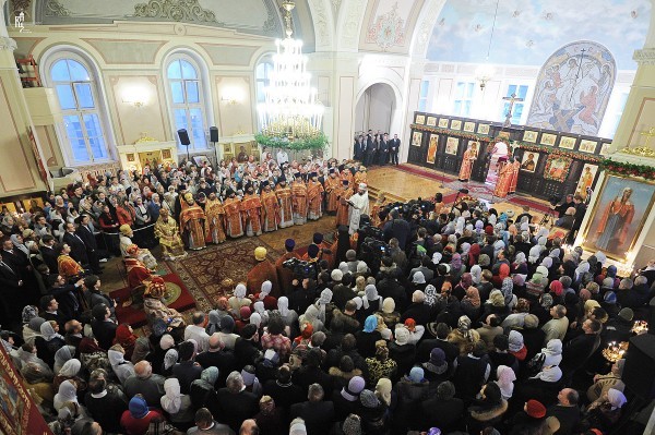Татьянин день. 25 января 2012 года. Фото с сайта www.patriarhia.ru